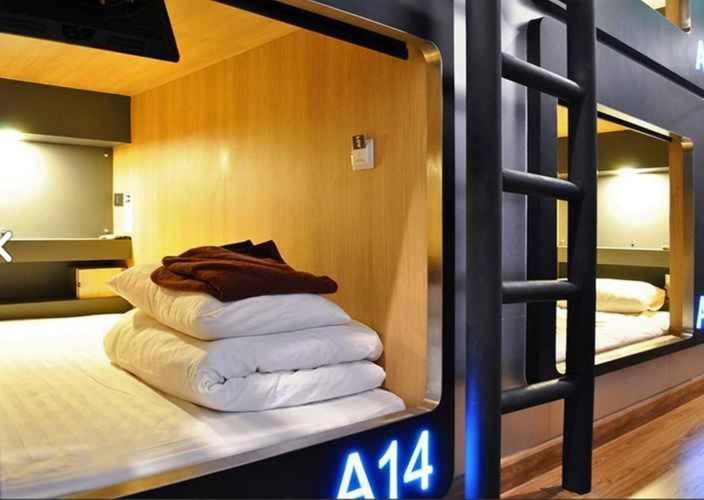 Hotel Mybed Ratchada Bangkok Exteriér fotografie